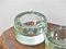 Round Thick Glass Ashtrays from Novalux, Set of 2 2