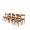 CH30 Chairs in Teak by Hans J. Wegner for Carl Hansen & Søn, 1960s, Set of 8 4