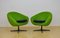 Shell Armchairs on Swivel Legs, 1960s, Set of 2, Image 2