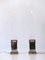 Lámparas de mesa Obelisk de Acrylic Glass de Sandro Petti para Maison Jansen, France. Juego de 2, Imagen 5