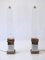 Acrylic Glass Obelisk Table Lamps by Sandro Petti for Maison Jansen, France, Set of 2, Image 14