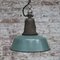 Lampe à Suspension Industrielle Vintage en Émail et Fonte 4