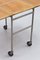 Oak & Steel Berit Trolley by Bruno Mathsson for Firma Karl Mathsson 8