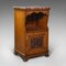 Antique Victorian English Nightstand in Walnut from Gillow & Co, 3