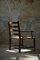 Vintage Danish Modern Armchair in Beech and Papercord, 1940s, Image 7