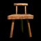 Tabouret Tripode Wabi Sabi Brutaliste 1