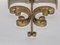 Hollywood Regency Wrought Iron Wall Sconce 5