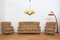 Baroque Armchairs and Sofa, 1950s, Set of 3, Image 1