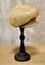 Antique French Polychrome Milliner's Hat Moulds on Stands, Set of 5, Image 12