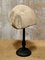 Antique French Polychrome Milliner's Hat Mould on Stand 4