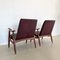 Vintage Easy Chairs by Louis Van Teeffelen for Wébé, Set of 2 3