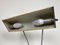 Art Deco Desk Lamp in Chromed Iron and Wood by Eileen Gray for Jumo 15