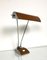 Lampe de Bureau Art Déco en Fer Chromé et Bois par Eileen Gray pour Jumo 13