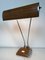 Art Deco Desk Lamp in Chromed Iron and Wood by Eileen Gray for Jumo 12