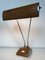 Lámpara de escritorio Art Déco de hierro cromado y madera de Eileen Gray para Jumo, Imagen 12