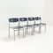 Chaises de Salon par Gijs van der Sluis, Pays-Bas, Set de 4 1