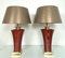 Ceramic Casteliere Table Lamps from Le Dauphin, 1970s, Set of 2 1