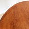 Vintage Teak Round Dining Table 6