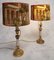 Louis XVI Style Candleholder Lamp in Bronze & Marble, 19th Century, Set of 2 3