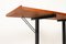 Vintage Danish Teak and Metal Table, 1970s, Image 9