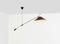 First Edition Counterbalance Ceiling Lamp by J. Hoogervorst for Anvia, 1950s, Image 4