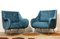 Italian Lounge Chairs by Gigi Radice for Minotti, 1960s, Set of 2 3