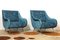 Italian Lounge Chairs by Gigi Radice for Minotti, 1960s, Set of 2 4