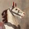 Carousel Horse in Hand Painted Wood, 1950s 3