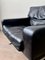 Black Leather Lounge Chair, 1960s, Image 8