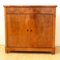 Antique Biedermeier Chest with Two Doors and a Drawer 1