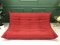 Red 3-Seater Togo Sofa by M. Ducaroy for Ligne Roset, Image 3