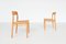 Oak Model 75 Dining Chairs by Niels Otto (N. O.) Møller, Denmark, 1960s, Set of 4 10