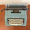 Vintage Studio 46 Schreibmaschine mit spanischer Tastatur von Olivetti 3