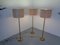 Large Brass Floor Lamps from Staff, 1960s, Set of 3 5