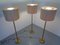 Large Brass Floor Lamps from Staff, 1960s, Set of 3 3