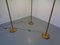 Large Brass Floor Lamps from Staff, 1960s, Set of 3 16