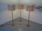 Large Brass Floor Lamps from Staff, 1960s, Set of 3 1