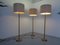 Large Brass Floor Lamps from Staff, 1960s, Set of 3 4