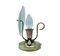 Lampada da comodino in ottone e vetro, Italia, anni '50, Immagine 4