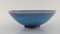 Ceramic Bowl on a Base by Sven Wejsfelt for Gustavsberg Studiohand, 1991, Image 7