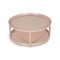 Beige Round Coffee Table 5