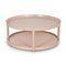 Beige Round Coffee Table, Image 1