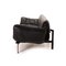 DS 140 Black Leather Sofa from De Sede 16