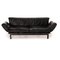 DS 140 Schwarzes Ledersofa von De Sede 1