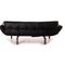 DS 140 Black Leather Sofa from De Sede 15