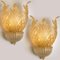 Large Murano Glass and Gold-Plated Wall Sconces from Barovier & Toso, 1960 4