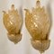 Large Murano Glass and Gold-Plated Wall Sconces from Barovier & Toso, 1960 13