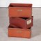 Low Industrial Storage Boxes, 1940s, Set of 3 3