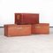 Low Industrial Storage Boxes, 1940s, Set of 3 7