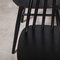 French Ebonised Stick Back Dining Chairs, 1950s, Set of 4, Image 8